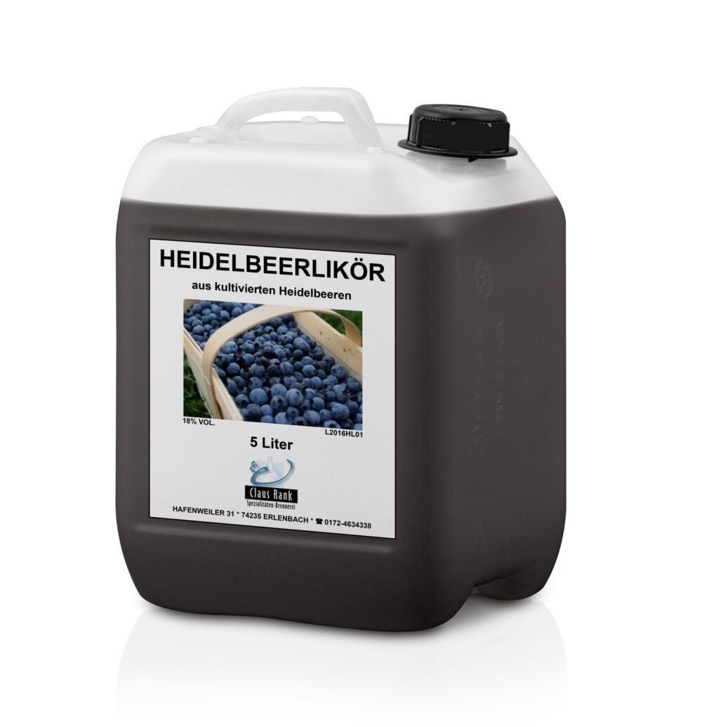 Heidelbeerlikör