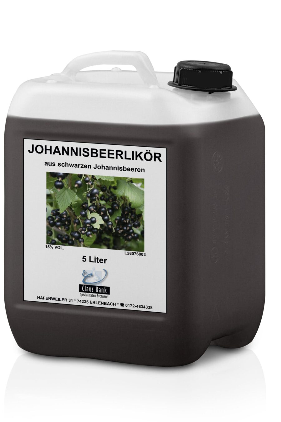 Schwarzer Johannisbeerlikör
