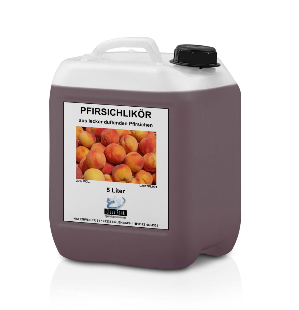 Pfirsichlikör NEU