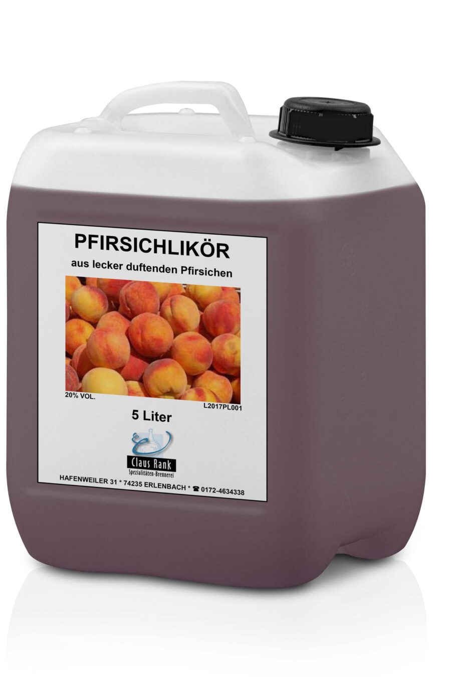 Pfirsichlikör NEU